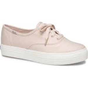 Keds Double Decker rose gold new
